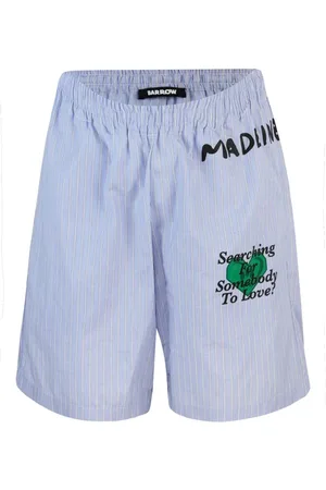 BARROW Shorts, Herre, Blå, XS, Bomuld, Blå Bomuldsshorts med sidelommer