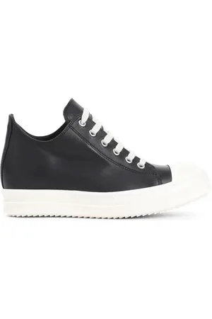 Rick Owens Sko, Dame, Sort, 37 EU, Læder, Sorte Sneakers til Kvinder