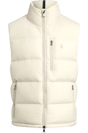 Ralph Lauren Jakke, Herre, , M, Polyester, THE Gorham Down Vest Basic Sand