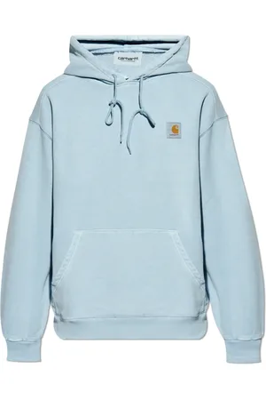 Carhartt Sweathshirts & Hoodies, Herre, Blå, S, Bomuld, Hættetrøje