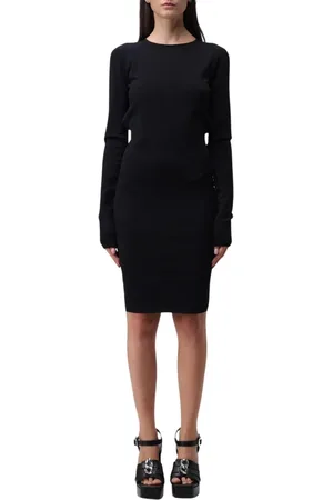 Dsquared2 Kjole, Dame, Sort, M, Elegant Sort Strik Mini Kjole