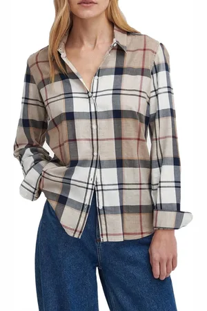 Barbour Bluser & Skjorter, Dame, Flerfarvet, L, Bomuld, Bredon Skjorte
