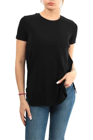Max Mara Top, Dame, Sort, L, Bomuld, Chic Sort T-shirt