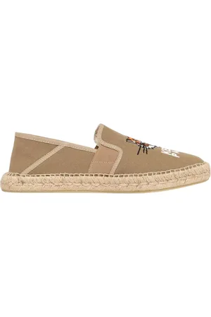 Kenzo Sko, Herre, , 41 EU, Tiger Broderi Canvas Espadriller