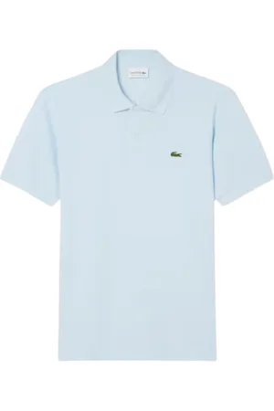 Lacoste Top, Herre, Blå, L, Bomuld, Lysblå Classic Fit Polo Shirt