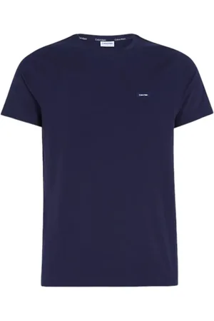 Calvin Klein Top, Herre, Blå, L, Bomuld, Night Sky T-Shirt