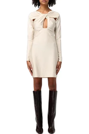 COPERNI Kjole, Dame, , M, Sort TwistFront Mini Kjole