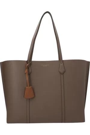 Tory Burch Taske, Dame, Brun, ONE SIZE, Læder, Elegant Læder Tote Taske