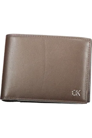 Calvin Klein Tilbehør, Herre, Brun, ONE SIZE, Uld, Herre Pung Brun Rfid Beskyttelse