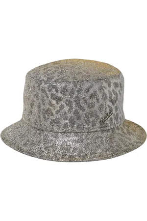 Borsalino Tilbehør, Dame, Grå, M, Elegant Wide Brim Fedora Hat
