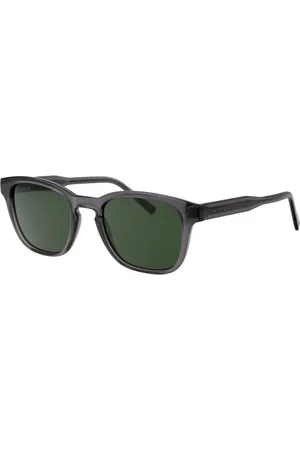 Lacoste Tilbehør, Herre, Grå, 51 MM, Uld, Stilfulde solbriller til et trendy look