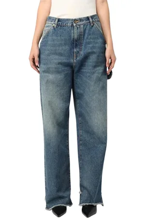 DARKPARK Jeans, Dame, Blå, W27, Blå Raw Hem Jeans