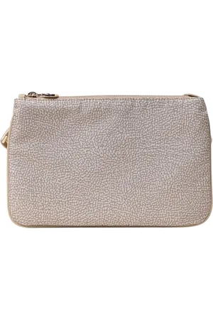 Borbonese Taske, Dame, , ONE SIZE, Uld, Elegant Skuldertaske med Tekstureret Finish
