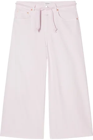 Closed Bukser, Dame, Lyserød, W31, Cashmere, Wide Fit Cashmere Touch Sommer Jeans