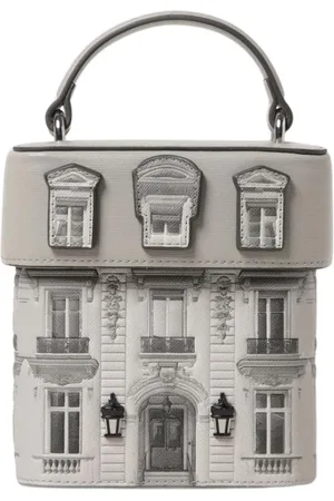 Karl Lagerfeld Taske, Dame, Grå, ONE SIZE, Uld, Hus Taske Crossbody Unikt Design