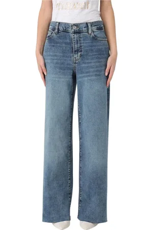 Frame Jeans, Dame, Blå, W27, Denim, Slim Fit Denim Jeans til Kvinder