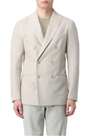 FAY Jakke, Herre, , M, Linned, Elegant Linned Blazer