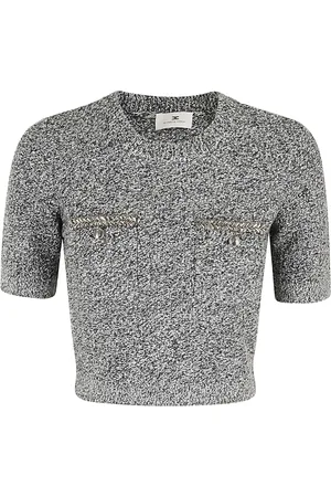 Elisabetta Franchi Strik, Dame, Sort, S, Strik Trøje