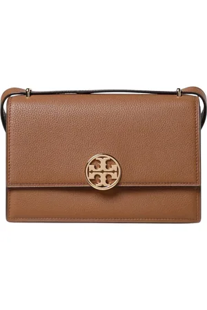 Tory Burch Taske, Dame, Brun, ONE SIZE, Læder, Brun læder crossbody taske