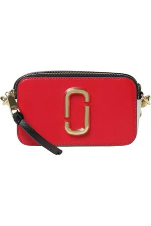 Marc Jacobs Taske, Dame, Rød, ONE SIZE, Uld, Blå Mini Kamerataske