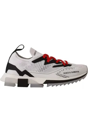 Dolce & Gabbana Sko, Herre, Hvid, 45 EU, Hvide Sorrento Sport Stræk Mænd Sneakers