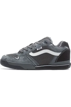 Vans Sko, Herre, Grå, 44 EU, Læder, Skate Sko Off Road Gunmetal Black