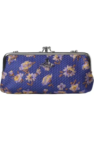 Vivienne Westwood Taske, Dame, Sort, ONE SIZE, Blomstret Kæde Crossbody Taske