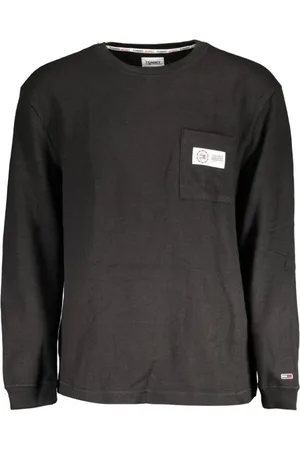 Tommy Hilfiger Sweathshirts & Hoodies, Herre, Sort, XL, Bomuld, Sort Bomuld Herre Sweater