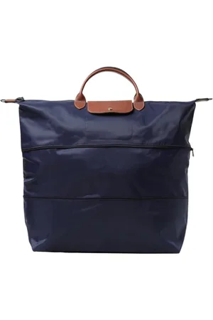 Longchamp Taske, Dame, Blå, ONE SIZE, Uld, Stilfuld lædertaske