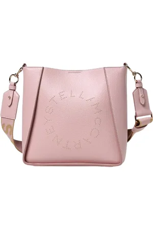 Stella McCartney Taske, Dame, Lyserød, ONE SIZE, Uld, Rosa Mini Skuldertaske