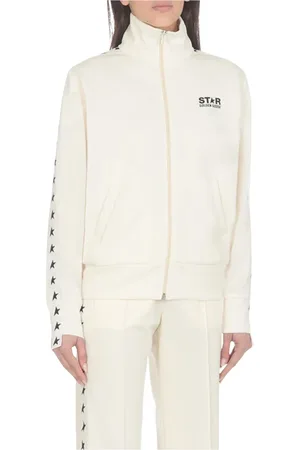 Golden Goose Sweathshirts & Hoodies, Dame, Gul, S, Uld, Gul Tracksuit Jakke