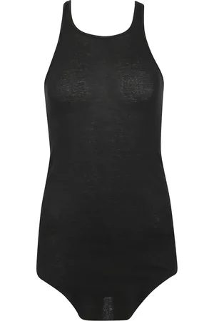 Rick Owens Top, Dame, Sort, S, Uld, Flydende Top med Voluminøs Pasform
