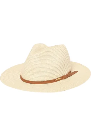 Barbour Tilbehør, Dame, , S, Læder, Fedora Hat med læderbånd