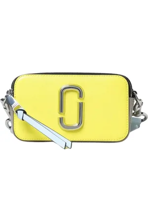 Marc Jacobs Taske, Dame, Gul, ONE SIZE, Uld, Blå Crossbody Kamerataske