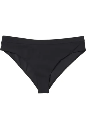 Jil Sander Badetøj, Dame, Sort, S, Sort HighWaisted Swim Bottoms