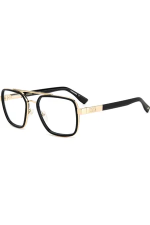 Dsquared2 Tilbehør, unisex, Gul, 55 MM, Uld, Brillerammer