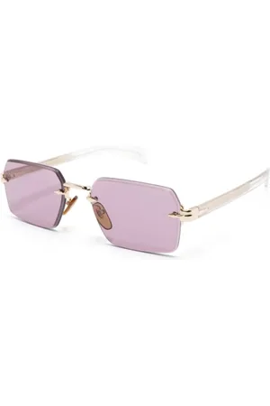 DB EYEWEAR BY DAVID BECKHAM Tilbehør, Herre, Gul, 56 MM, Tyl, Db7109S Loj4S Solbriller