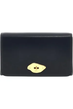 MULBERRY Taske, Dame, Sort, ONE SIZE, Læder, Blå ZipAround Crossbody Pung