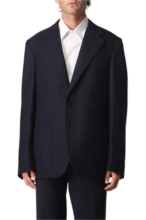 FAY Jakke, Herre, Blå, XL, Moderne Blå Blazer til Mænd