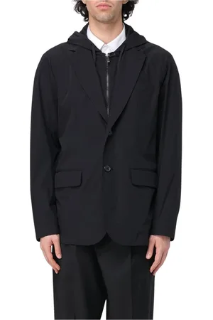 Armani Exchange Jakke, Herre, Sort, S, Moderne Hættet Blazer Jakke