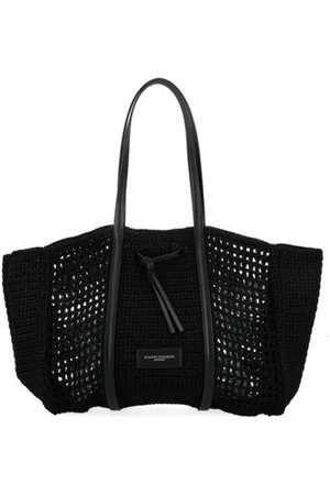 Gianni chiarini Taske, Dame, Sort, ONE SIZE, Uld, Elegant Sort Skuldertaske