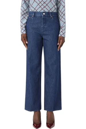 Gucci Jeans, Dame, Blå, W28, Denim, Elegant Denim Jeans