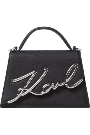 Karl Lagerfeld Taske, Dame, Grå, ONE SIZE, Signatur Karl Top Handle Taske