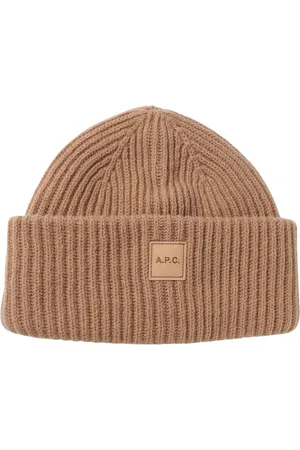 A.P.C. Tilbehør, Dame, , M, Uld, Ribstrikket uld hue