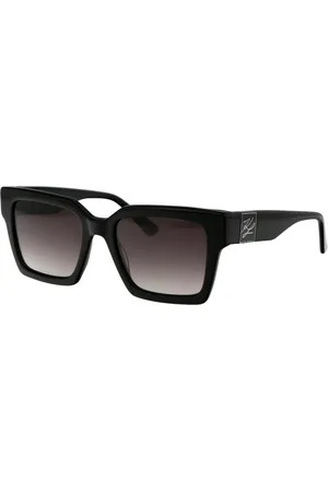 Karl Lagerfeld Tilbehør, Dame, Sort, 52 MM, Solbriller