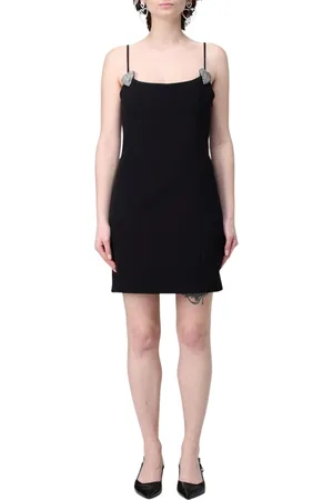 BLUMARINE Kjole, Dame, Sort, XS, Hjerte Detalje Sort Kjole