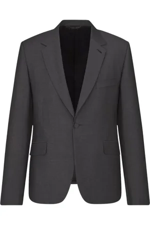 Dior Jakke, Herre, Grå, L, Klassisk Grå Blazer