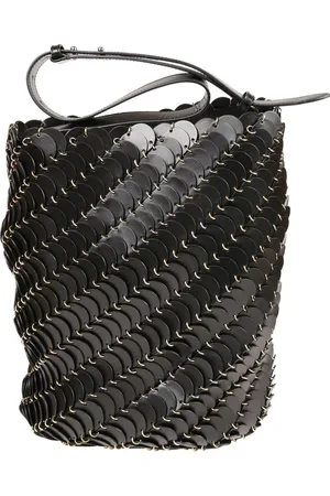 Paco rabanne Taske, Dame, Sort, ONE SIZE, Stor Spandehåndtaske