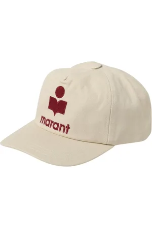 Isabel Marant Tilbehør, Dame, , 57 CM, Bomuld, Broderet Logo Baseball Cap