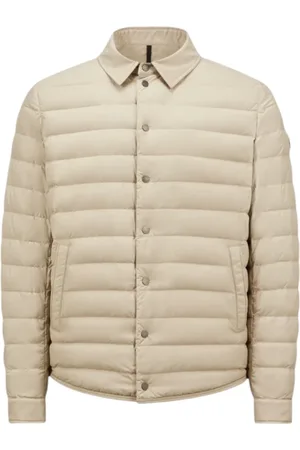 Moncler Jakke, Herre, , M, Uld, Down Skjortejakke AirSoft
